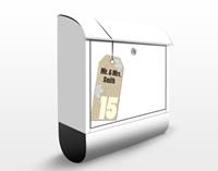 Klebefieber Briefkasten No.JS308 WunschText Etikett