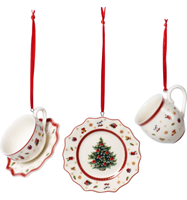 Toy's Delight Toy's Delight Decoration Ornamente Geschirrset (weiss)