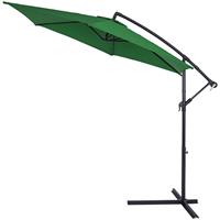 Kingsleeve Parasol AluminiumØ 300cm groen met UV-bescherming 40+