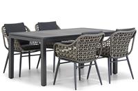 Lifestyle Garden Furniture Lifestyle Dolphin/Concept 160 cm dining tuinset 5-delig