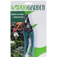 Pro Garden 1x Snoeischaar/heggenschaar papegaaienbek groen 18 cm -