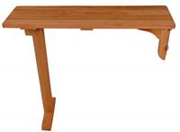 strandkorb.co Strandkorb Bistrotisch XXL Teak