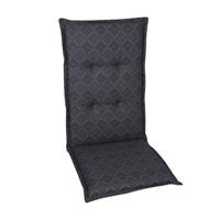 GoDe Tuinkussen hoge rug   Nantes grey