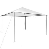 vidaxl Pavillon 4x4x2,7 m  Weiß