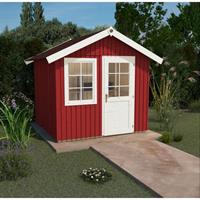 Weka tuinhuis 410 GR5 rood