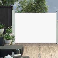 VidaXL tuinscherm uittrekbaar 100x500cm crème