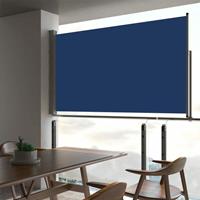 Ausziehbare Seitenmarkise 140 x 300 cm Blau - VIDAXL