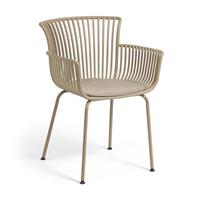 kavehome Kave Home Tuinstoel 'Surpika', kleur Beige