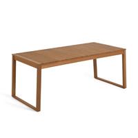 kavehome Kave Home Tuintafel 'Emili' 190 x 90cm, kleur Naturel