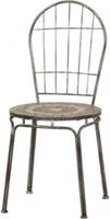 Siena Garden Gartenstuhl Felina, H94 x B43 x T49 cm grau