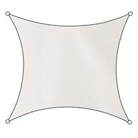 Livin outdoor Schaduwdoek Como polyester vierkant 5m (wit)