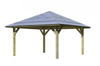 Karibu Pavillon Carport Kirn 1 359 x 359 m