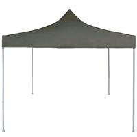 vidaXL Partytent professioneel inklapbaar 2x2 m staal antraciet