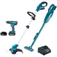 Makita Akku-Kombo-Kit 12 V 18 V