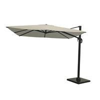 Coppens Coolfit zweefparasol plus 3x3 gebroken wit