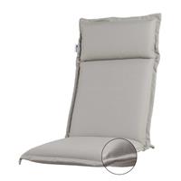 Rhino cushions Tuinkussen hoge rug Turin   Ribera naturel (waterafstotend en afritsbaar)