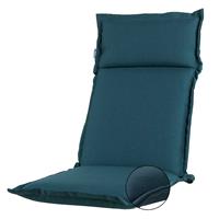 Rhino cushions Tuinkussen hoge rug Turin   Ribera petrol (waterafstotend en afritsbaar)