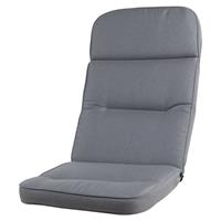 Rhino cushions Tuinkussen hoge rug Kreta   Ribera anthracite (waterafstotend)