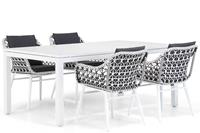 Lifestyle Garden Furniture Lifestyle Dolphin/Concept 180 cm dining tuinset 5-delig