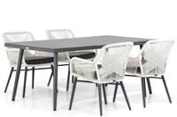 Lifestyle Garden Furniture Lifestyle Advance/Sophia 180 cm dining tuinset 5-delig
