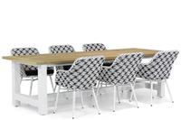 Lifestyle Garden Furniture Lifestyle Crossway/Los Angeles 260 cm dining tuinset 7-delig