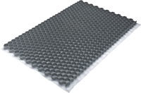 Grindmat Gravel Fix Pro - ca. 120x80 cm - 0,9 m2 - Grijs