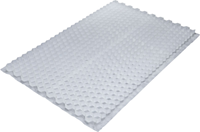 Kiesmatten - Gravel-Fix-Pro - Kunststoff Weiß - 80x120cm - 0,96m²