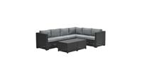 Garden Impressions Zamora loungeset 8-delig - donker grijs