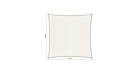 Shadow Comfort vierkant 2x2m Arctic White