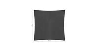 Shadow Comfort vierkant 2x2m Carbon Black