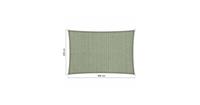 Shadow Comfort rechthoek 2x4m Moonstone Green