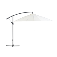 Beliani Parasol lichtbeige CALABRIA II