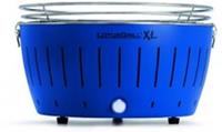 LotusGrill G340 Blau Neues Modell 2019 mit USB - LotusGrill G34 U BL, Grill, Holzkohle, 32 cm, Kunststoff, Edelstahl, Stahl, Kessel, Feuerrost