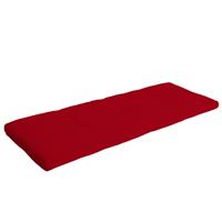 Rhino cushions Bankkussen 150x50cm Souffle   Pedro red (waterafstotend)