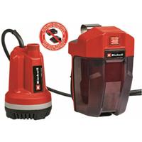 Einhell Power X-Change Akku-Klarwasserpumpe GE-PP 18 RB Li - Solo 4170429 Dompeldrukpomp 3000 l/h 20 m