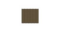 Shadow Comfort Compleet pakket met buitendoekreiniger  Harmonicadoek 2,9x3m Japanese brown