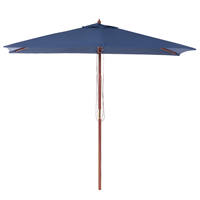 Beliani Parasol marineblauw FLAMENCO