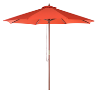 Beliani Parasol rood TOSCANA II