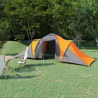 VidaXL Campingzelt 6 Personen  Grau