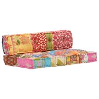 Vidaxl - Pouf Patchwork Stoff