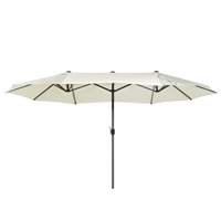 Beliani Parasol beige SIBILLA