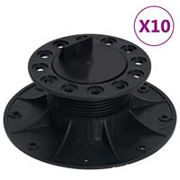 VidaXL Terrasdragers verstelbaar 10 st 60-88 mm