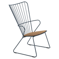 HOUE Loungestoel Paon Midnight Blue 90 x 66 x 59