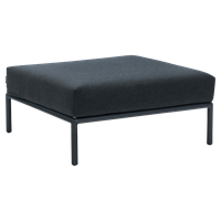 HOUE Voetenbank Lounge Level Sooty Grey 38 x 81 x 81