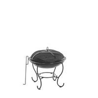 Firepit staal zwart NEGARA