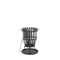 Firepit staal zwart PULO