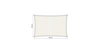 Shadow Comfort rechthoek 3x4m Arctic White