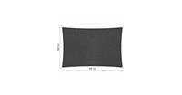 Shadow Comfort rechthoek 3x4m DuoColor Carbon Black
