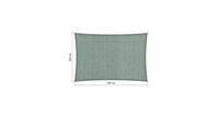 Unknown Shadow Comfort schaduwdoek rechthoek 3x5m Country Blue