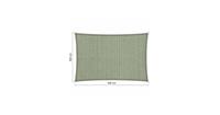 Shadow Comfort rechthoek 4x5m Moonstone Green